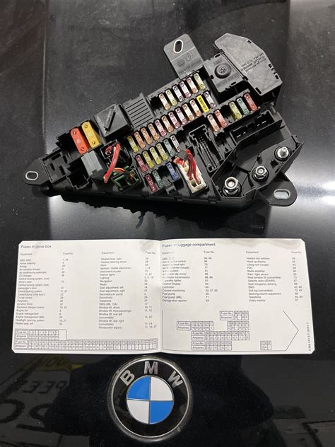 bmw 645 power distribution box|BMW 645Ci Power distribution box, front. Wagon .